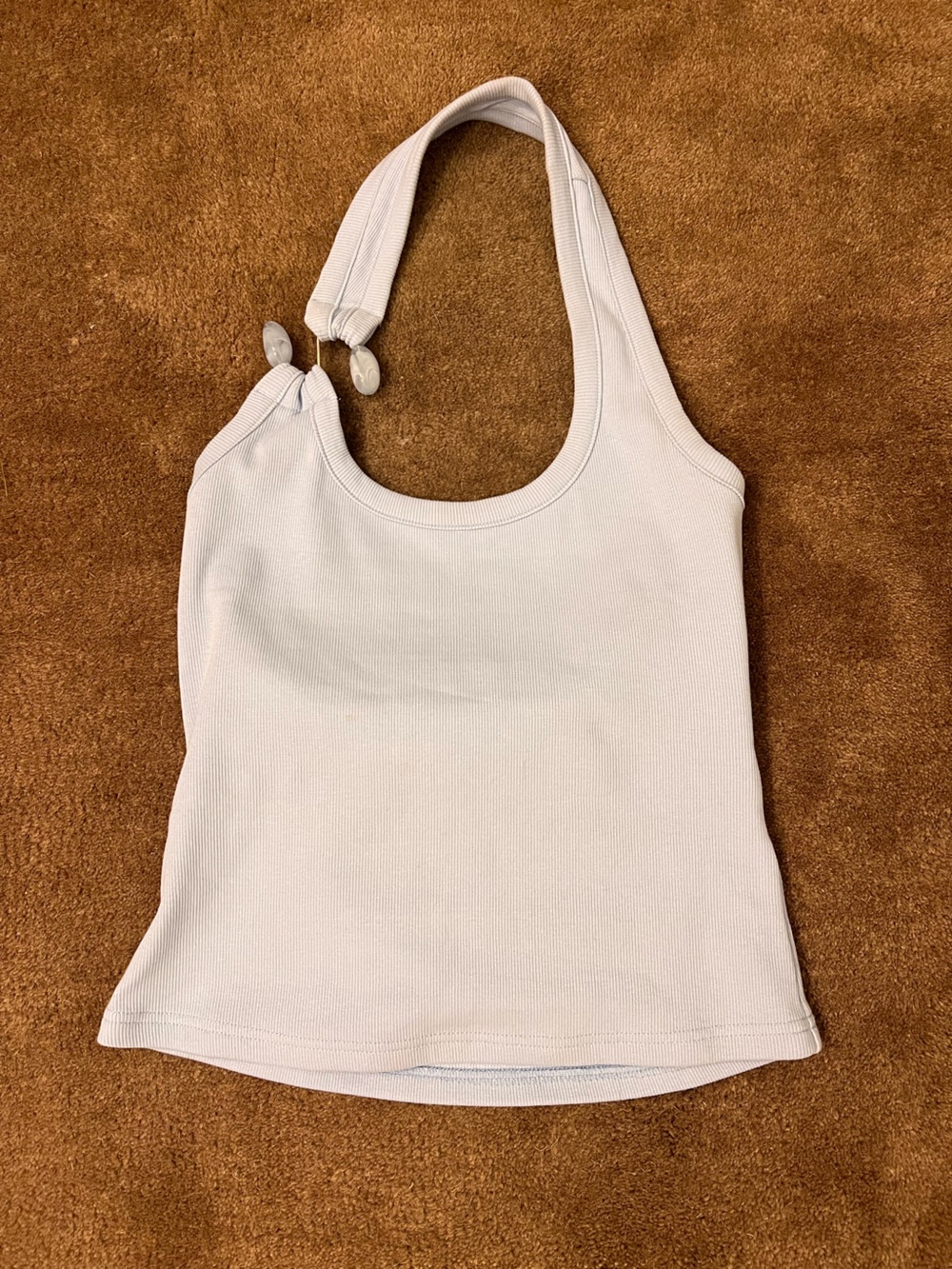 Peppermayo Ribbed Tank Top BLUE